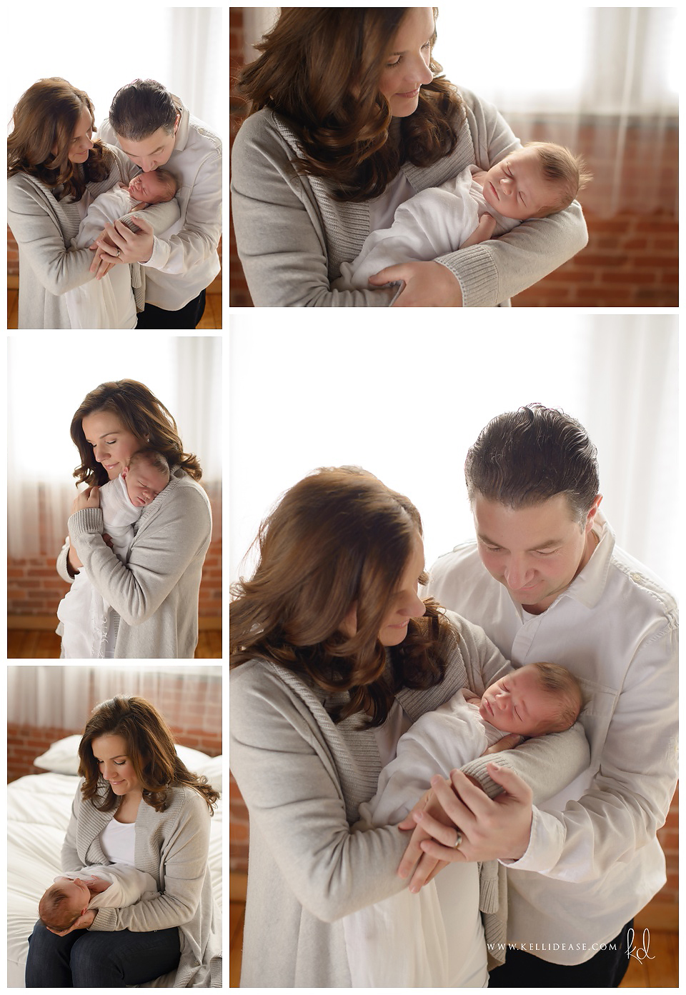 Simple and natural professional newborn photos in soft neutral tones | Simsbury | Canton | Avon | West Hartford | Top CT newborn photographer Kelli Dease | www.kellidease.com