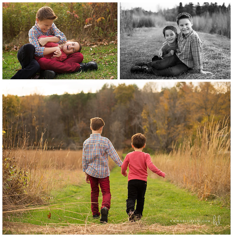 Westmoor Park, CT Photography | Park Photoshoot | Fall Sibling Photography | Autumn Family Photography | West Hartford, CT Family Photographer | CT Children's Photography
