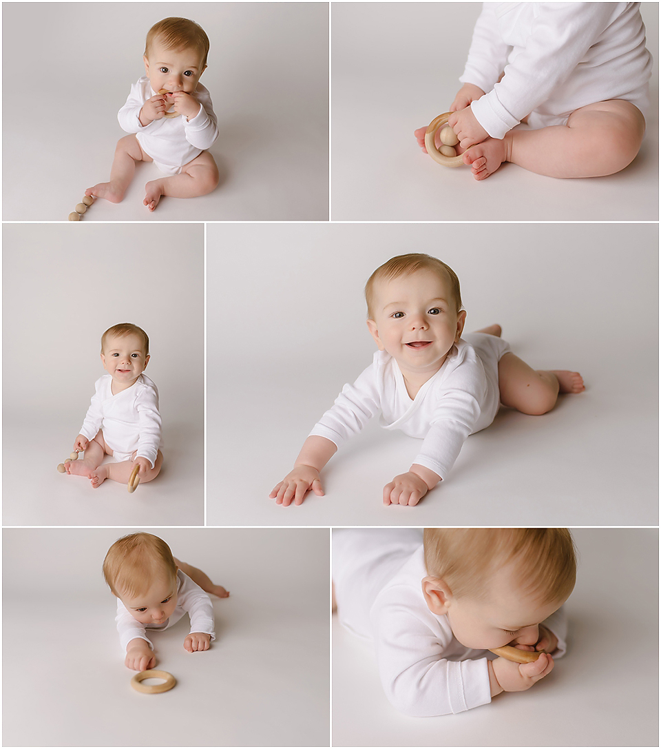 Simple and classic baby photos | Natural, light and airy baby photography | Farmington, CT Photographers | CT Portrait Studio |www.kellidease.com