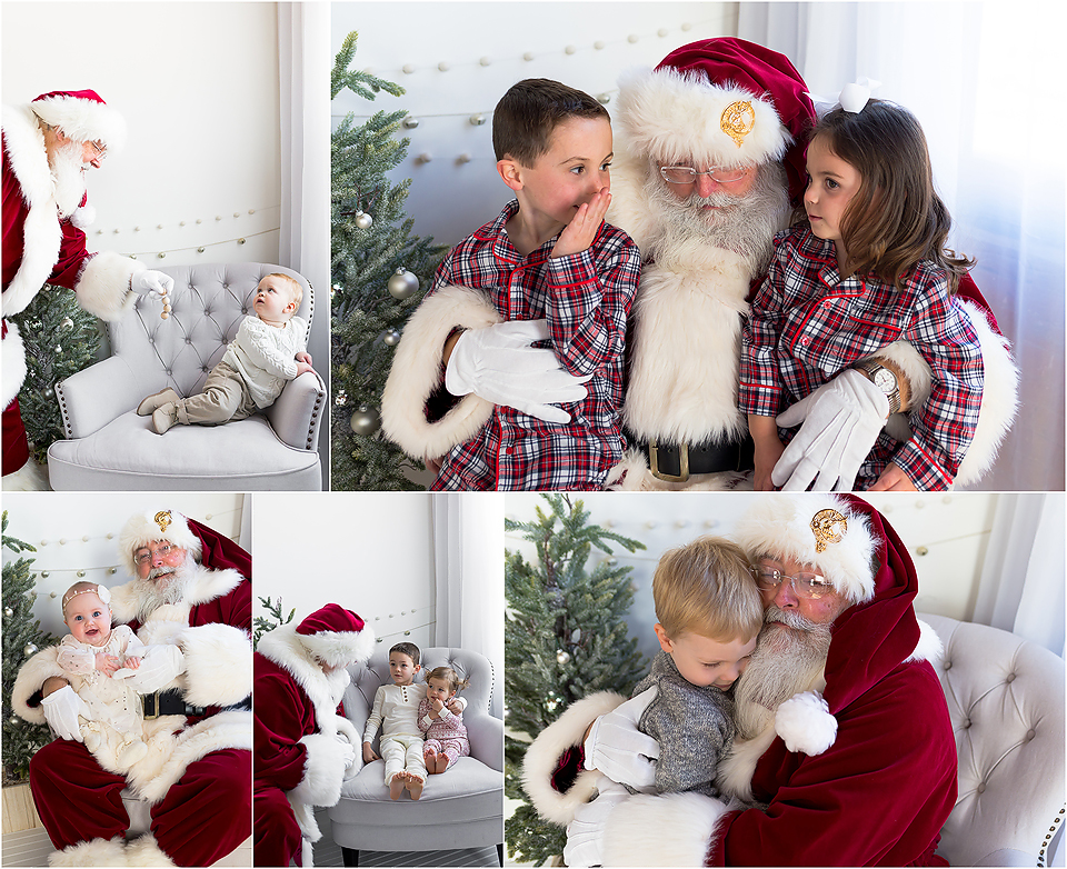 Santa Claus mini photo sessions. Holiday and Christmas photo sessions. CT portrait studio.