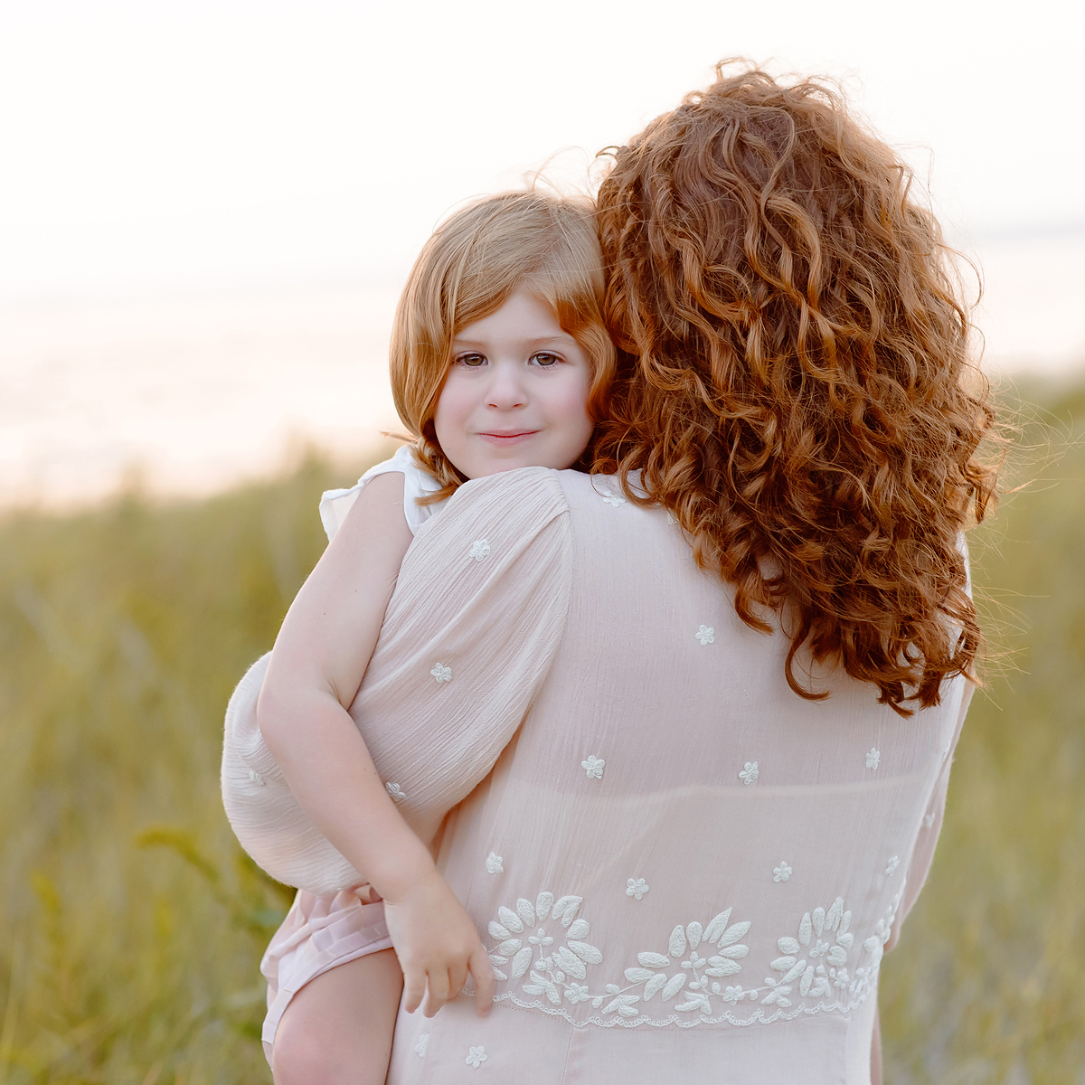 Outdoor Sunset Beach Photo Session in Connecticut | CT Children's Photographer | Madison Family Photography | CT Photography | www.kellidease.com