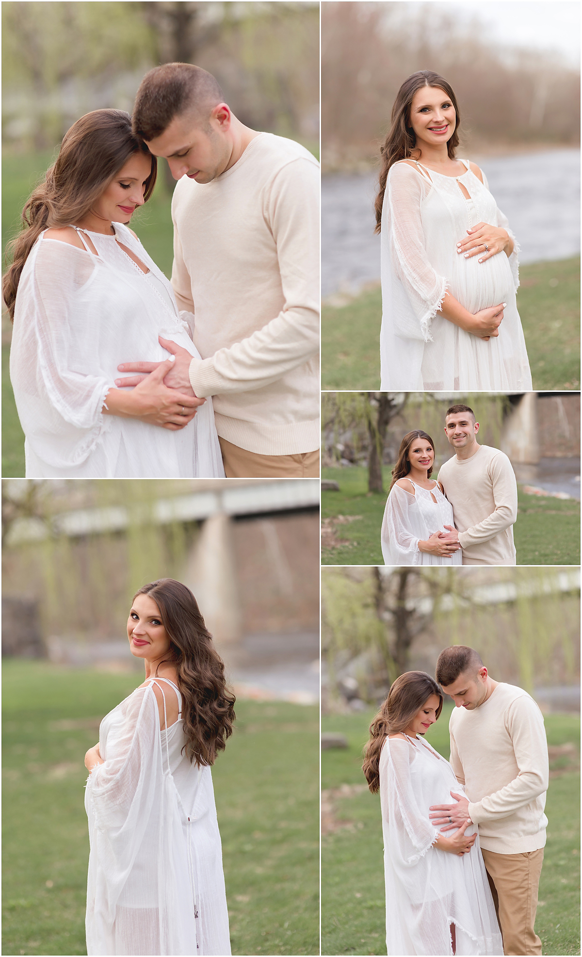 Outdoor Spring Maternity Session