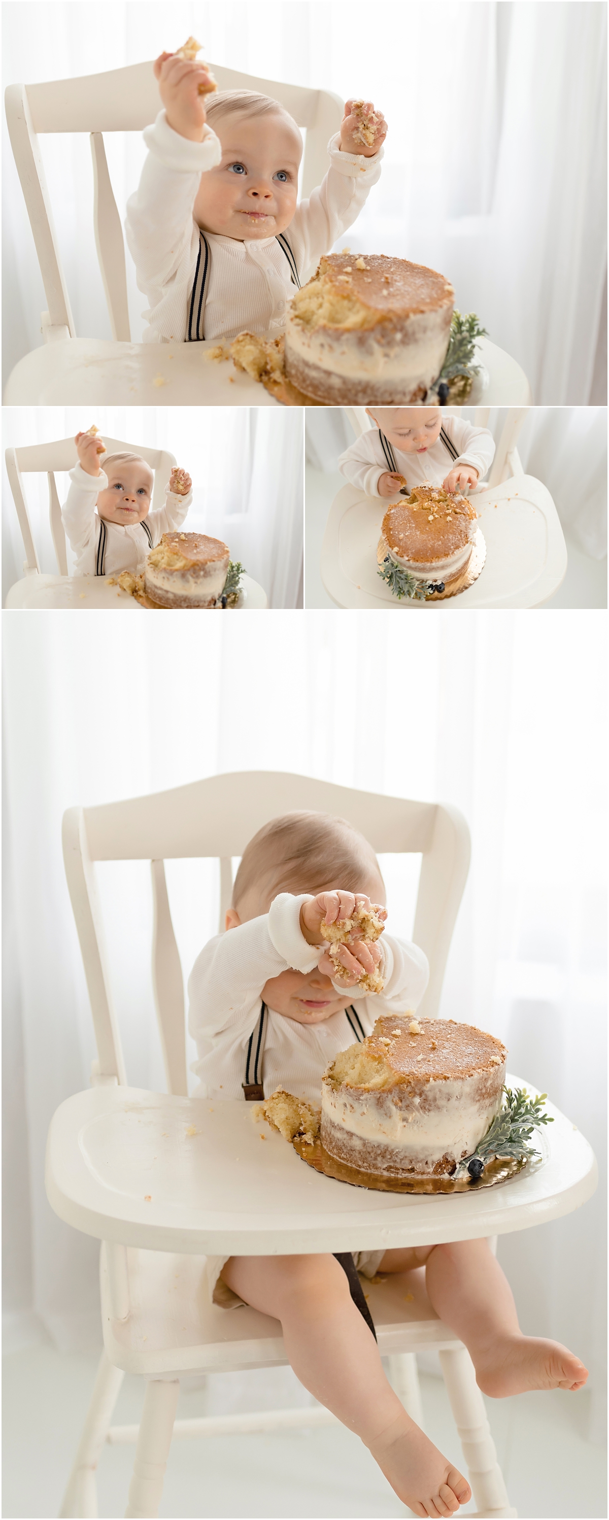 First birthday cake smash photo shoots near Hartford, CT. Kelli Dease Photography offers cake smash mini sessions in CT.