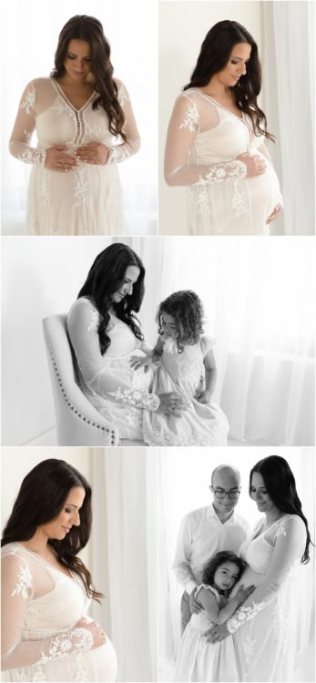 Indoor Maternity Photo Shoot Connecticut | Simple, light and airy maternity photography | Farmington, CT Family Maternity Photographers | CT Maternity Photography Studio |www.kellidease.com