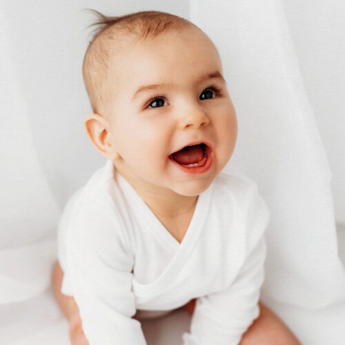 Indoor Studio Childrens Photo Shoot Connecticut | Simple, light and airy baby photography | Farmington, CT Newborn and Baby Photographers