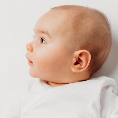 Indoor Studio Childrens Photo Shoot Connecticut | Simple, light and airy baby photography | Farmington, CT Newborn and Baby Photographers