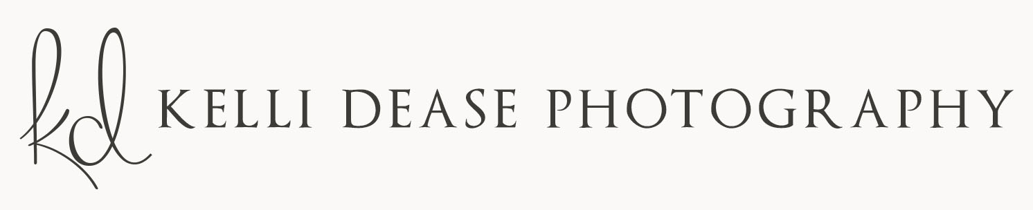 logo for kelli dease photography studio in farmington connecticut